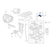 GENERAL MOTORS 12634517 Inner Exhaust Side Valve Cover Gasket