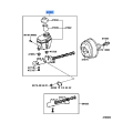 TOYOTA Genuine 47201-50260 CYLINDER SUB-ASSY, BRAKE MASTER