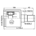 inner cv joint left 26x36.2x31