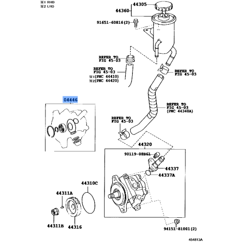 Gasket Kit Power Stee