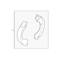 Brake Shoe, Nissan Sentra 12-19