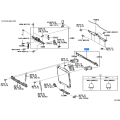 TOYOTA 57109-26021 Genuine Reinforcement Sub-Assembly