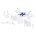 GENERAL MOTORS 87827067 Front Disc Brake Pad Set