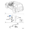 TOYOTA FJ Cruiser Radio Antenna Bezel Ornament 86392-35032