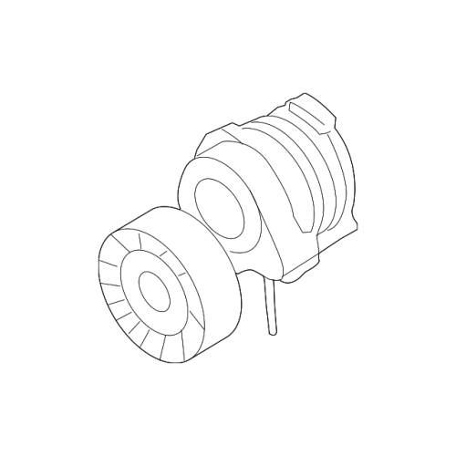 Drive Belt Tensioner with Pulley - BMW X5 (E70) 4.8i xDrive48i - Water Pump/Alternator Belt