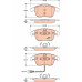 Brake Pad Set/Q3/Tiguan/Seat