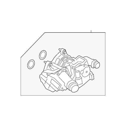 Engine Coolant Thermostat Housing 11539896578 For E34 E36 Z3 M3 525i 328i