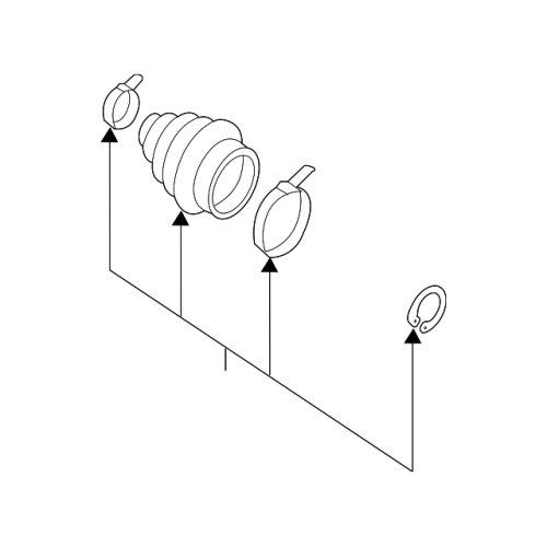 Boot Set,Inner Joint