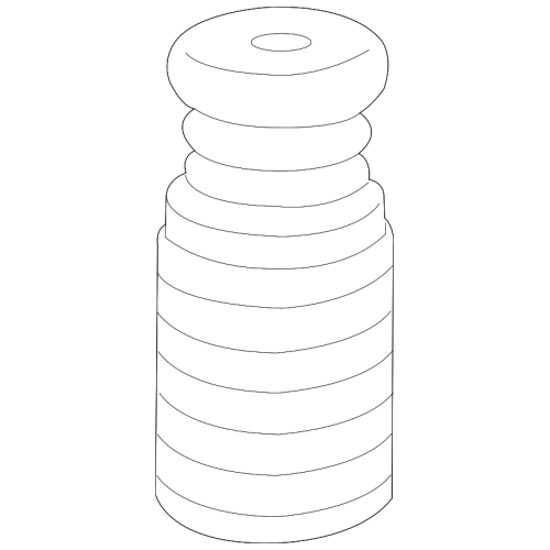 Genuine BMW Front Auxiliary Shock Absorber 31336856436