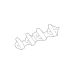 GENERAL MOTORS 89060413 Intake Manifold Gasket Kit with Side Intake Gaskets