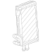 GENERAL MOTORS 84689023 Auxiliary Air Conditioning Evaporator