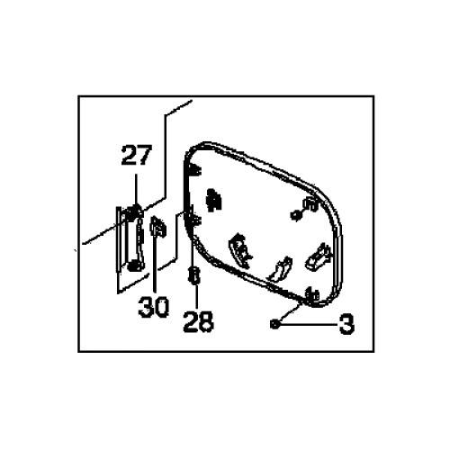 Cover(L),Towing Hook