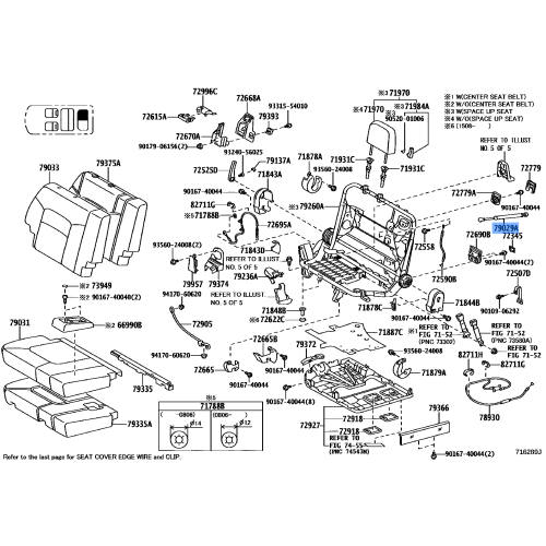 Stay Sub-Assy No.2 Seat
