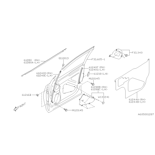 Garnish(L),Rear Door