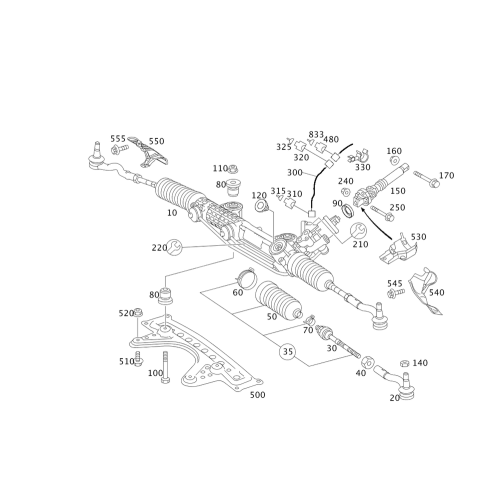 Repair Kit Steel Hose W/Orig