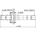 axle half shaft left 27x450x28