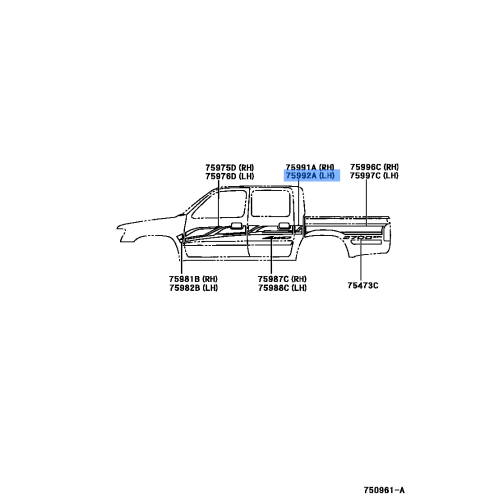 Accent Stripe Quarter