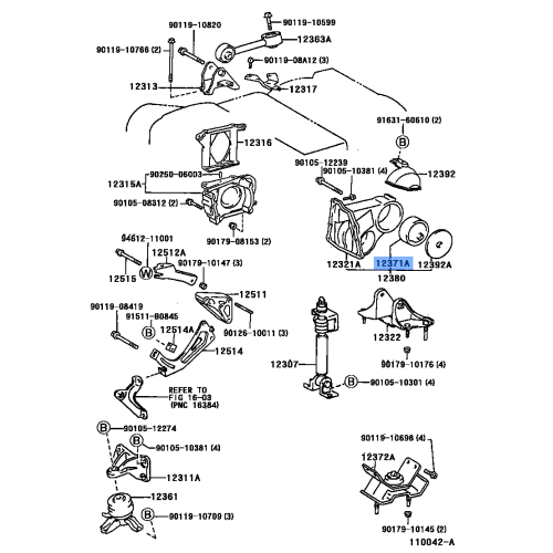 Insulator Engine Mtg