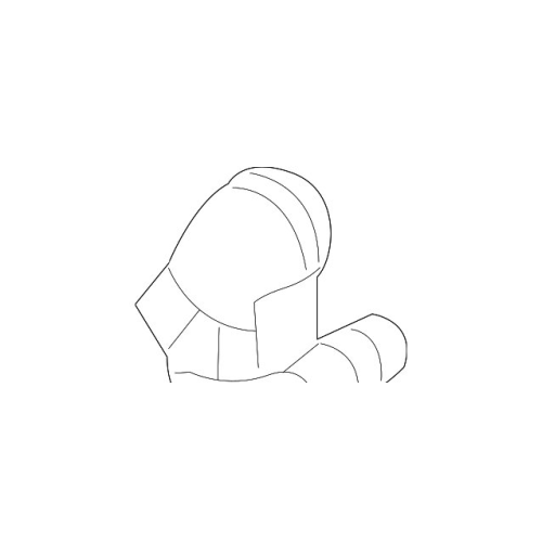 Frt Bumper Cover Washer Bmw X5 /Rh