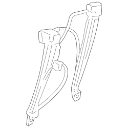Genuine BMW Front Driver Door Window Regulator 51337182105 OEM