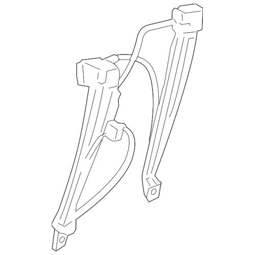 Genuine BMW Front Driver Door Window Regulator 51337182105 OEM