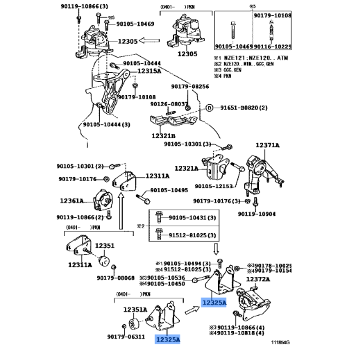 Bracket Engine Mounti