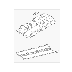 BMW X3 X4 X5 X6 G05 G06 G07 G11 G12 G14 G15 Engine Valve Cover 11128680024
