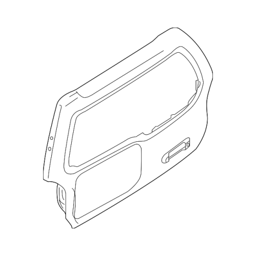 Door Assy-Back,Outer