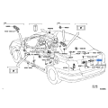 Toyota Highlander Prius tC RX350 Liftgate Release Switch OEM