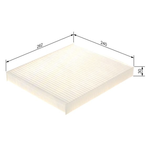 BOSCH 1987435079 Cabin Air Filter