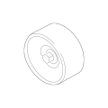 Belt Tensioner Idler Pulley - Nissan Altima Maxima Murano Quest
