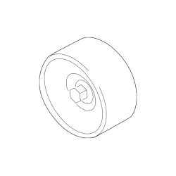 Belt Tensioner Idler Pulley - Nissan Altima Maxima Murano Quest