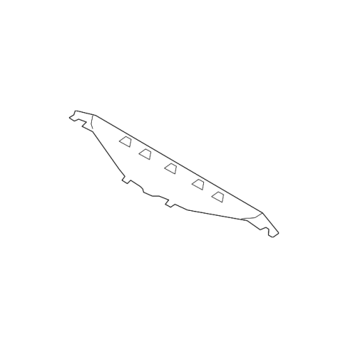 OEM BMW F01 F02 740 AH7 LCI Front Clip Panel Radiator Core Support Frame Upper Tie Bar