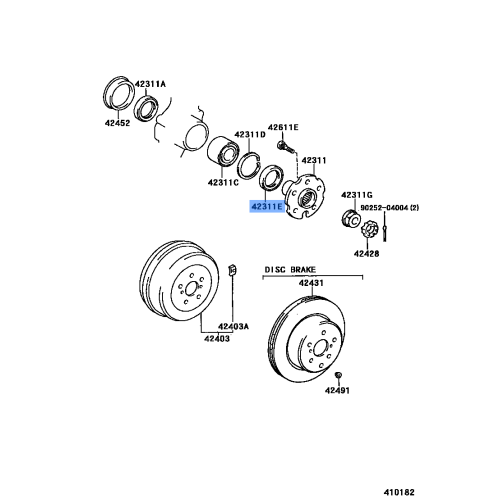 OIL SEAL RR/AXLE