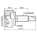 outer cv joint 32x61x26