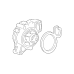 GENERAL MOTORS 12630084 Water Pump
