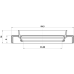 drive shaft oil seal 33.05x54.3x9x16