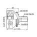 outer cv joint 27x57x36