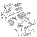 NISSAN 12214-40V14 Genuine Engine Crankshaft Main Bearing