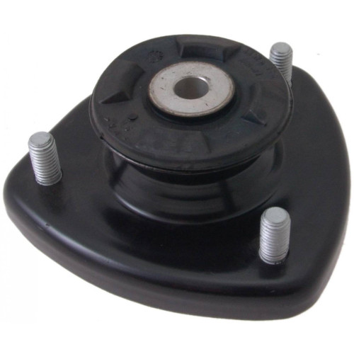 Rear shock absorber mounting