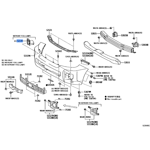 Bracket(L) F  Bumper