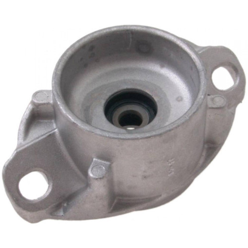 Rear shock absorber mounting