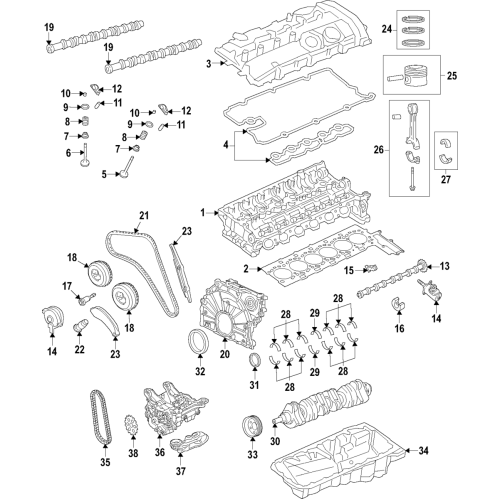 Acceleration Pedal, 11127934583, BMW