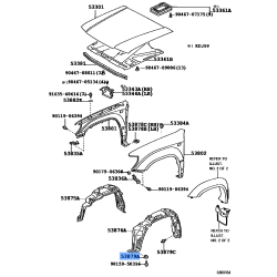 Retainer,Front Fender Liner