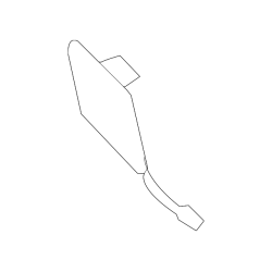 BMW Front Bumper Tow Hook Cover (Primed) - E92 E93 3-Series