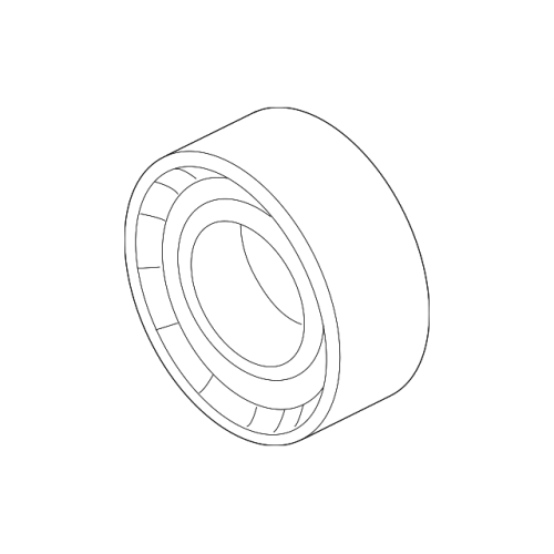 BMW E90 E92 E93 M3 A/C Compressor Belt Deflection Pulley OES 11287841531