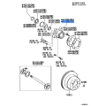 TOYOTA 42460-60030 Genuine Hub Bearing - Rear Axle Left Hand