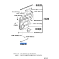 OEM Toyota 67803-24990-71 Bracket T1