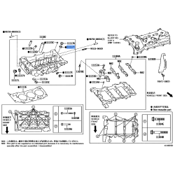 TOYOTA 90430-20004 Genuine Gasket Cylinder Head Screw Plug