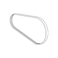 GENERAL MOTORS 12658178 Air Conditioning Compressor Belt Kit